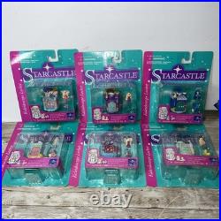 Vintage 1996 Trendmasters Starcastle Kaleidoscope Locket Garden Locket Toy 6qty