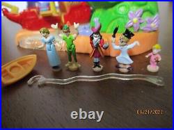 Vintage 1997 Bluebird Disney Polly Pocket Peter Pan Neverland Playset Hook