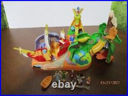 Vintage 1997 Bluebird Disney Polly Pocket Peter Pan Neverland Playset Hook