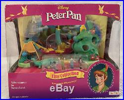Vintage 1997 Bluebird Disney Polly Pocket Peter Pan Neverland Playset in Box HTF