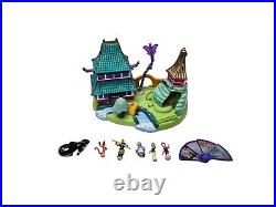 Vintage 1997 Disney Polly Pocket Mulan Brave Journey Playset Near Complete