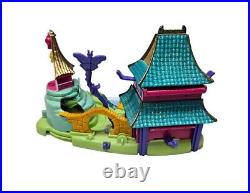 Vintage 1997 Disney Polly Pocket Mulan Brave Journey Playset Near Complete