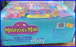 Vintage 1997 Melanie's Mall Cool Corner Play Set Cap Toys NRFB