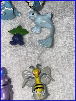 Vintage 1997 Pokémon Polly Pocket Anime Compact Lot With Figures