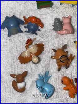 Vintage 1997 Pokémon Polly Pocket Anime Compact Lot With Figures