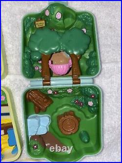 Vintage 1997 Pokémon Polly Pocket Anime Compact Lot With Figures