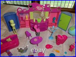 Vintage 2000's Polly Pocket Dolls Clothing Accessories Furniture Large Mixed Lot