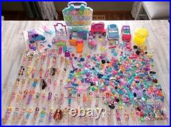 Vintage 2000's Polly Pocket Lot 60 Dolls 100's Rubber Clothes Accessories Parts Vintage 2000's Polly Pocket Lot 60 Dolls 100's Rubber Clothes Accessories Parts