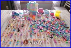 Vintage 2000's Polly Pocket Lot 60 Dolls 100's Rubber Clothes Accessories Parts Vintage 2000's Polly Pocket Lot 60 Dolls 100's Rubber Clothes Accessories Parts