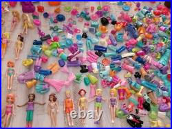 Vintage 2000's Polly Pocket Lot 60 Dolls 100's Rubber Clothes Accessories Parts Vintage 2000's Polly Pocket Lot 60 Dolls 100's Rubber Clothes Accessories Parts