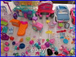 Vintage 2000's Polly Pocket Lot 60 Dolls 100's Rubber Clothes Accessories Parts Vintage 2000's Polly Pocket Lot 60 Dolls 100's Rubber Clothes Accessories Parts