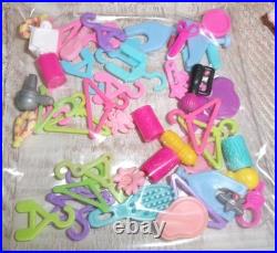 Vintage 2000's Polly Pocket Lot 60 Dolls 100's Rubber Clothes Accessories Parts Vintage 2000's Polly Pocket Lot 60 Dolls 100's Rubber Clothes Accessories Parts
