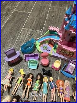 Vintage 2000s Polly Pocket Doll Lot 300+ Mixed Pieces Clothes Accessories Disney