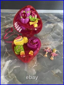 Vintage 2000s Polly Pocket Mattel Dolls Animals Accessories Cases Lot