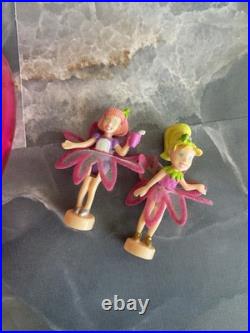 Vintage 2000s Polly Pocket Mattel Dolls Animals Accessories Cases Lot