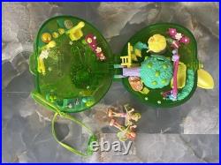 Vintage 2000s Polly Pocket Mattel Dolls Animals Accessories Cases Lot
