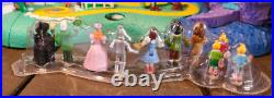 Vintage 2001 Mattel Wizard of Oz Emerald City Polly Pocket Playset New Figures Vintage 2001 Mattel Wizard of Oz Emerald City Polly Pocket Playset New Figures