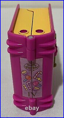 Vintage 90's 1996 Polly Pocket Sweet Treat Shoppe Complete With Figures And Key