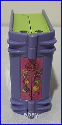 Vintage 90's 1996 Polly Pocket Toy Land Storybook Complete With Dolls And Key