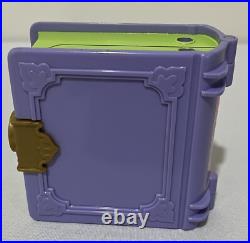 Vintage 90's 1996 Polly Pocket Toy Land Storybook Complete With Dolls And Key