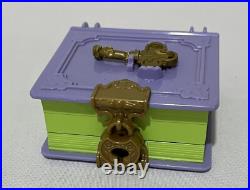 Vintage 90's 1996 Polly Pocket Toy Land Storybook Complete With Dolls And Key