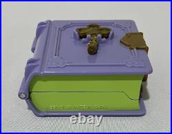 Vintage 90's 1996 Polly Pocket Toy Land Storybook Complete With Dolls And Key