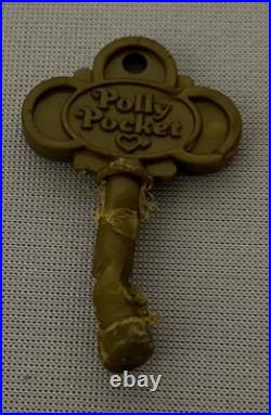 Vintage 90's 1996 Polly Pocket Toy Land Storybook Complete With Dolls And Key