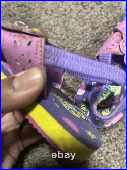 Vintage 90s Polly Pocket Girls Sandals With Pollys Inside Excellent Condition Vintage 90s Polly Pocket Girls Sandals With Pollys Inside Excellent Condition
