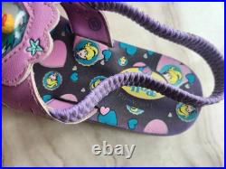 Vintage 90s Polly Pocket Girls Sandals With Pollys Inside HTF Please Read Vintage 90s Polly Pocket Girls Sandals With Pollys Inside HTF Please Read