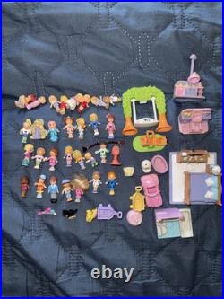Vintage 90s Polly Pocket Mini Figure Lot Accessories