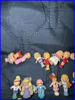 Vintage 90s Polly Pocket Mini Figure Lot Accessories