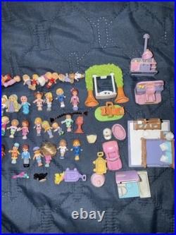 Vintage 90s Polly Pocket Mini Figure Lot Accessories