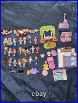 Vintage 90s Polly Pocket Mini Figure Lot Accessories