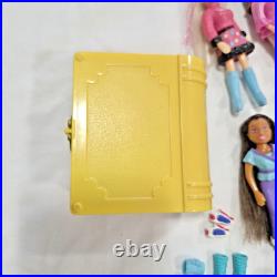 Vintage (BLUE BIRD) Polly Pocket Y2K 2000s Dolls Rubber Clothes Shoes Ect BOOK