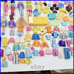 Vintage (BLUE BIRD) Polly Pocket Y2K 2000s Dolls Rubber Clothes Shoes Ect BOOK