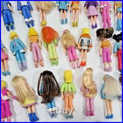 Vintage (BLUE BIRD) Polly Pocket Y2K 2000s Dolls Rubber Clothes Shoes Ect BOOK