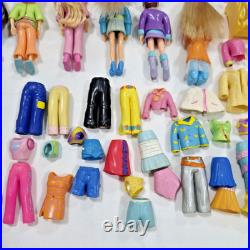 Vintage (BLUE BIRD) Polly Pocket Y2K 2000s Dolls Rubber Clothes Shoes Ect BOOK