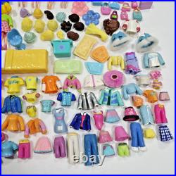 Vintage (BLUE BIRD) Polly Pocket Y2K 2000s Dolls Rubber Clothes Shoes Ect BOOK