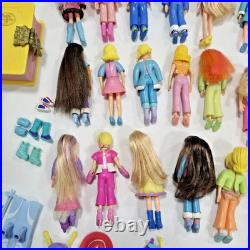 Vintage (BLUE BIRD) Polly Pocket Y2K 2000s Dolls Rubber Clothes Shoes Ect BOOK
