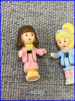 Vintage Bluebird 1995 Polly Pocket Children's Hospital Figures Baby Wheelchair