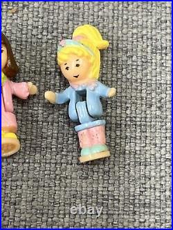 Vintage Bluebird 1995 Polly Pocket Children's Hospital Figures Baby Wheelchair