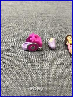 Vintage Bluebird 1995 Polly Pocket Children's Hospital Figures Baby Wheelchair