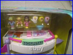 Vintage Bluebird 1995 Polly Pocket Pollyville Children's Hospital Playset Rare