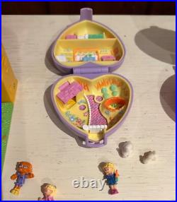 Vintage Bluebird Lot of 5 Polly Pocket Lockets and Figures Vintage Bluebird Lot of 5 Polly Pocket Lockets and Figures