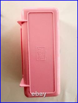 Vintage Bluebird Polly Pocket 1989 Pool Party Compact 8 figurines 3 umbrellas