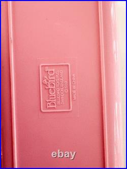 Vintage Bluebird Polly Pocket 1989 Pool Party Compact 8 figurines 3 umbrellas