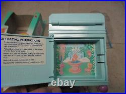 Vintage Bluebird Polly Pocket 1991 Funtime Clock Playset, Blue, 100% Complete