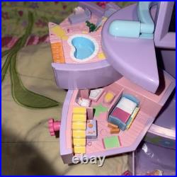 Vintage Bluebird Polly Pocket 1991 Pullout Playhouse Beauty Case complete