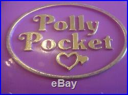 Vintage Bluebird Polly Pocket 1994 Slumber Party Fun Compact Variation Purple N1