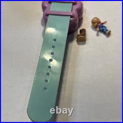 Vintage Bluebird Polly Pocket 1995Polly Loves Bear Bracelet Watch